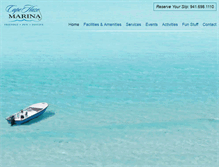 Tablet Screenshot of capehazemarina.com